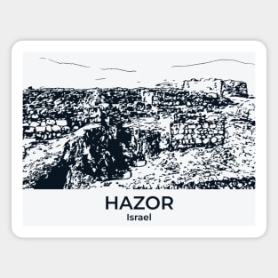 Hazor - Israel Magnet